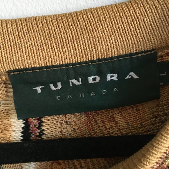 VINTAGE 1990s Tundra Textured Chunky Knit Sweater - Picture 7 of 8
